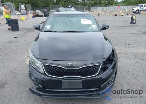 2015 Kia Optima Sxl Turbo z USA, uszkodzony, nr VIN 5XXGR4A67FG365829
